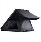 HRT-005 Triangular Aluminum Double‑Groove All‑Season Roof Top Tent, 4 Support Poles, Waterproof ≥3000mm, Automatic Quick Open
