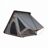 HRT-004 Ultra‑Thick Oxford Hard Shell Roof Top Tent, Lightweight Hydraulic Auto Quick Setup, Waterproof All‑Season 2‑3 Person Car Camping Tent