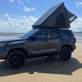 HRT-004 Ultra‑Thick Oxford Hard Shell Roof Top Tent, Lightweight Hydraulic Auto Quick Setup, Waterproof All‑Season 2‑3 Person Car Camping Tent